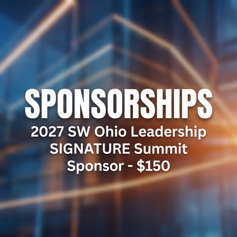 2027 Ohio SHRM SW OHIO LEADERSHIP SUMMIT SIGNATURE Sponsorship